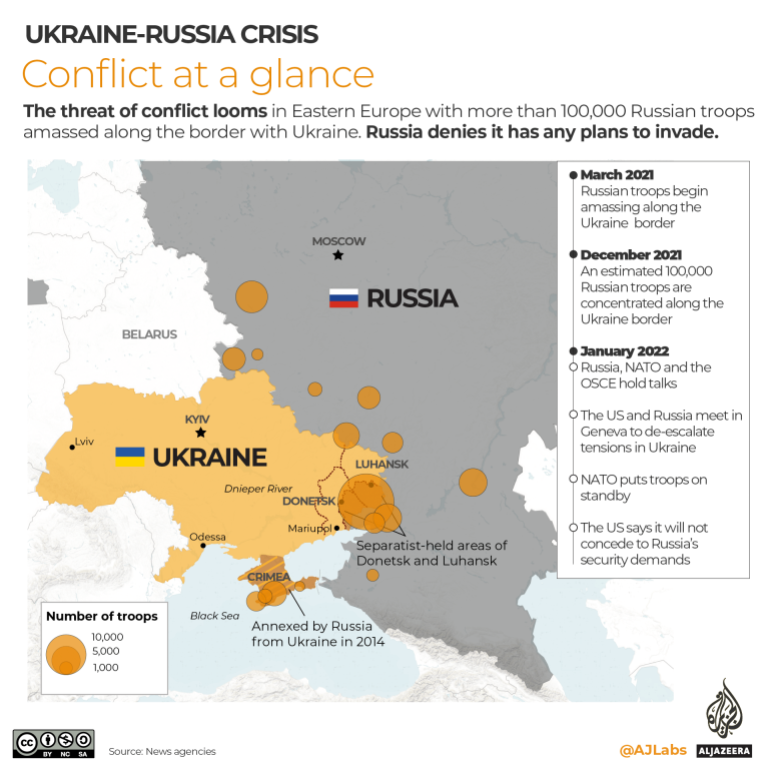 INTERACTIVE- Conflict between Ukraine and Russia at a glance